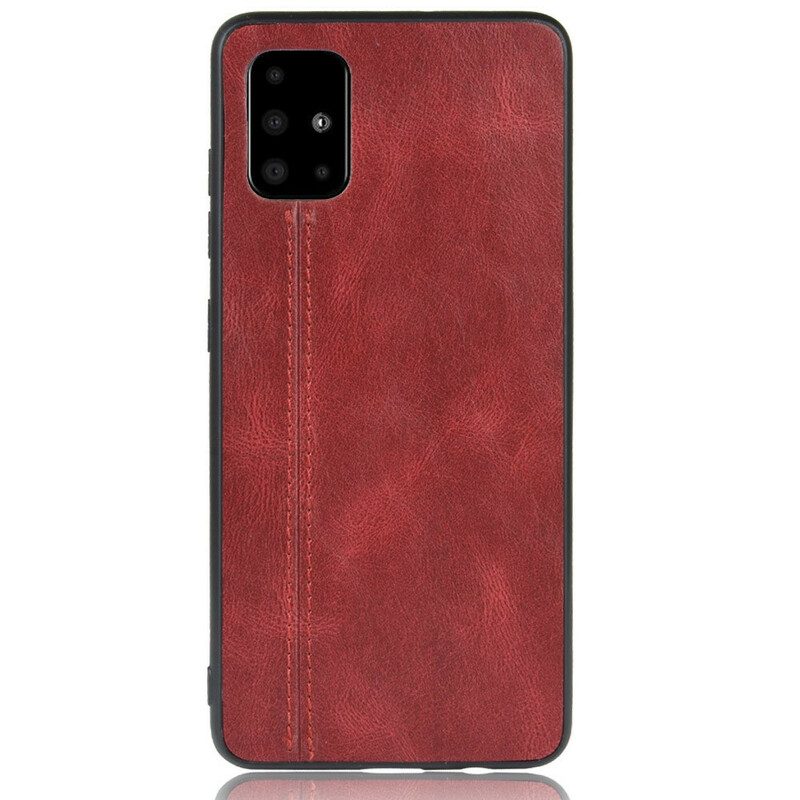 Hoesje voor Samsung Galaxy S20 Plus / S20 Plus 5G Couture-leereffect