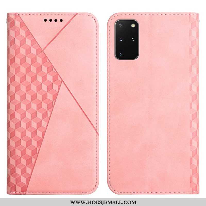 Bescherming Hoesje voor Samsung Galaxy S20 Plus / S20 Plus 5G Folio-hoesje Geo Leereffect