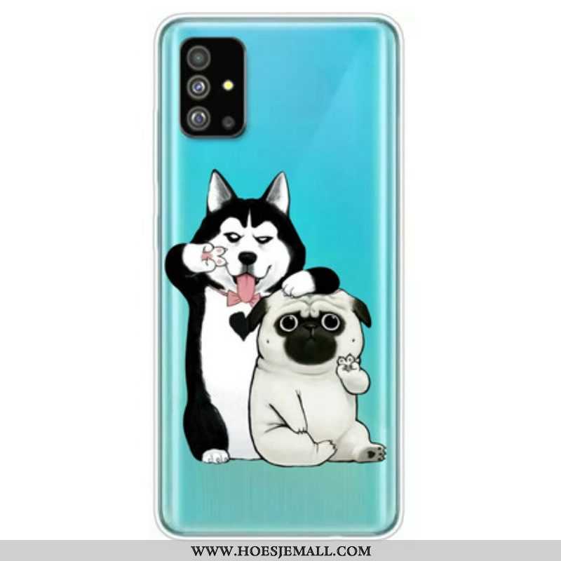 Hoesje voor Samsung Galaxy S20 Plus / S20 Plus 5G Grappige Honden