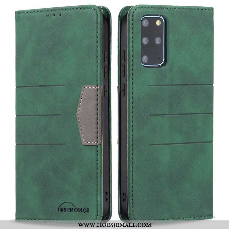 Bescherming Hoesje voor Samsung Galaxy S20 Plus / S20 Plus 5G Folio-hoesje Binfen-kleur