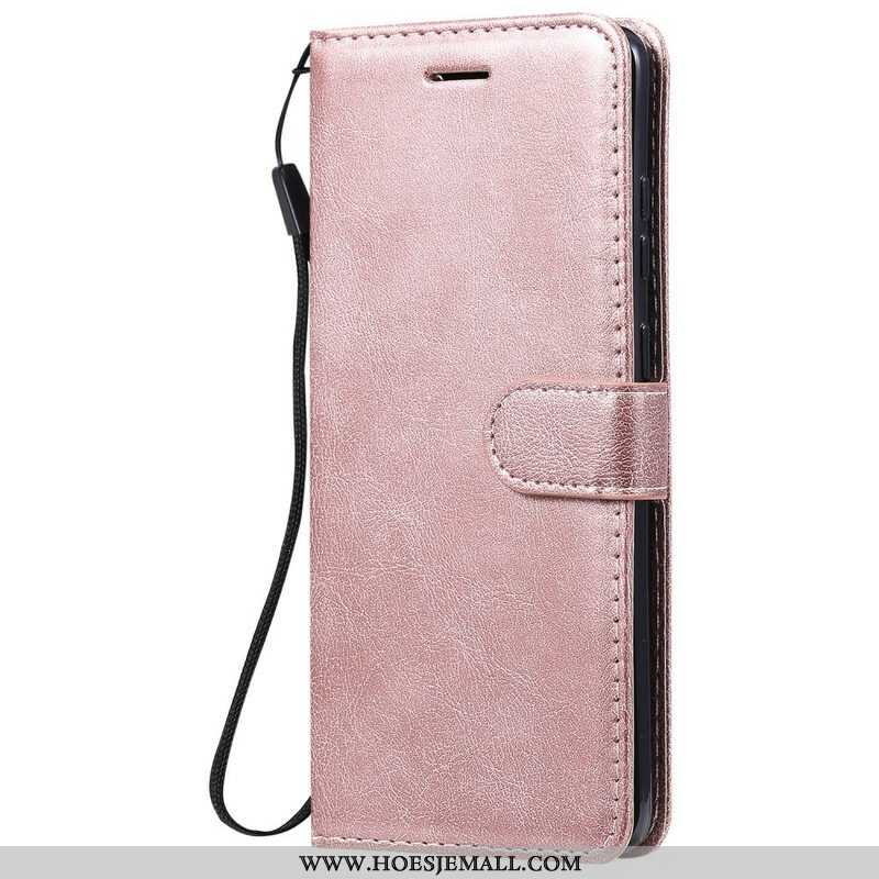 Leren Hoesje voor Samsung Galaxy S20 Plus / S20 Plus 5G Met Ketting Strappy Leereffect