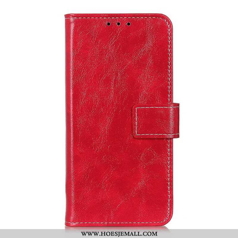 Flip Case voor Samsung Galaxy S20 Plus / S20 Plus 5G Glanzend En Naden