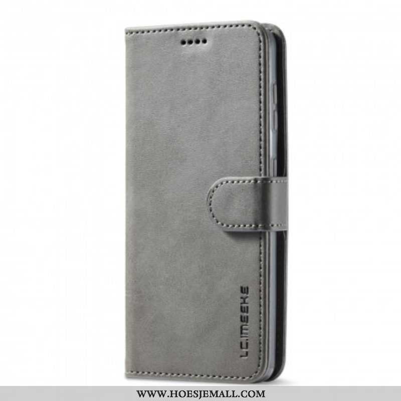 Flip Case voor Samsung Galaxy S21 5G Lc.imeeke Ledereffect