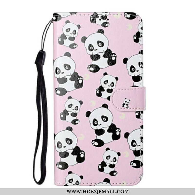 Folio-hoesje voor Samsung Galaxy S21 5G Welke Panda's