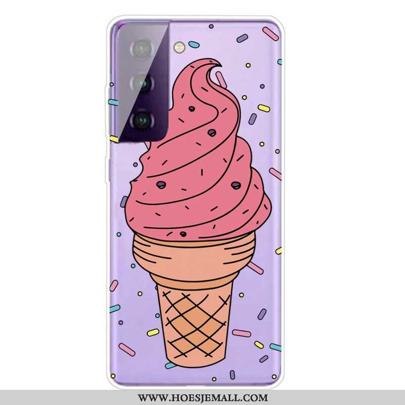 Hoesje voor Samsung Galaxy S21 5G Ijsje