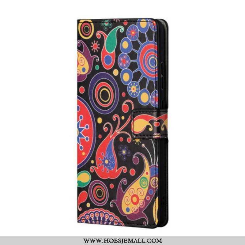 Folio-hoesje voor Samsung Galaxy S21 5G Galaxy-ontwerp