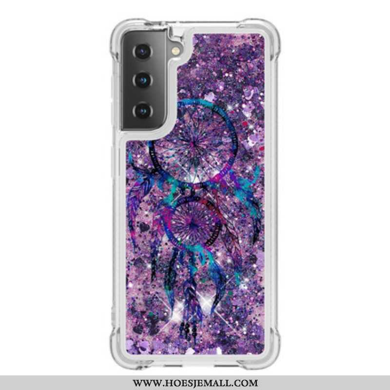 Telefoonhoesje voor Samsung Galaxy S21 5G Glitter Dromenvanger