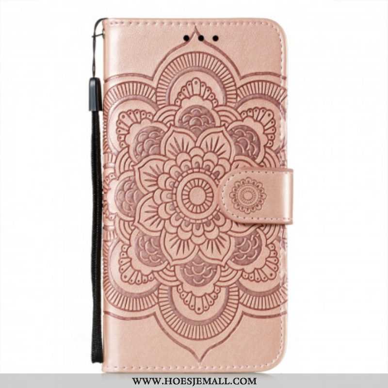 Folio-hoesje voor Samsung Galaxy S21 5G Volledige Mandala