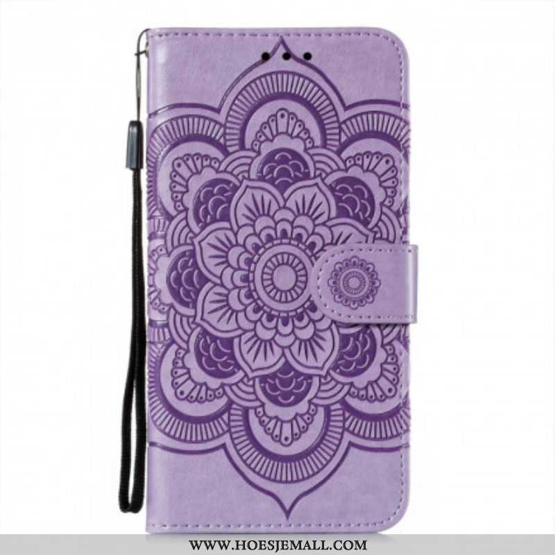 Folio-hoesje voor Samsung Galaxy S21 5G Volledige Mandala