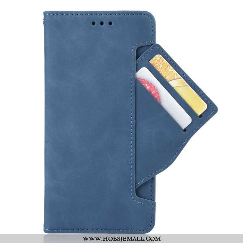 Folio-hoesje voor Samsung Galaxy S21 FE Premier Class Met Meerdere Kaarten