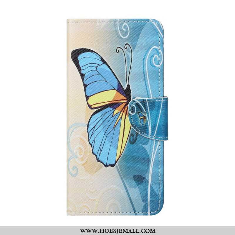 Flip Case voor Samsung Galaxy S21 FE Vlinders