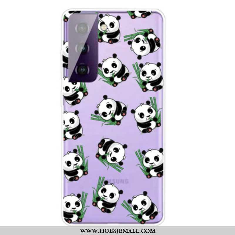 Telefoonhoesje voor Samsung Galaxy S21 FE Kleine Panda's