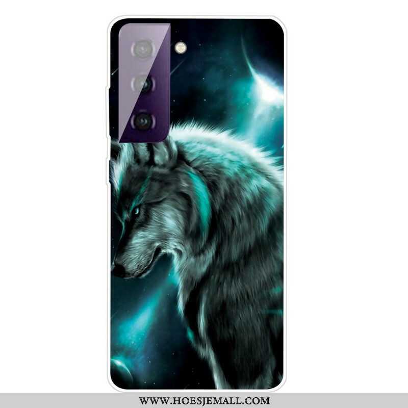 Hoesje voor Samsung Galaxy S21 FE Koninklijke Wolf