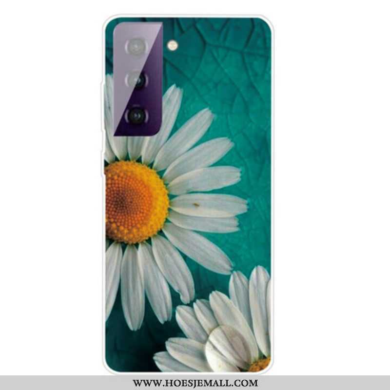 Hoesje voor Samsung Galaxy S21 FE Madeliefje