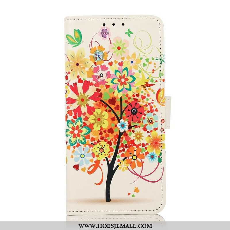 Folio-hoesje voor Samsung Galaxy S21 FE Bloeiende Boom