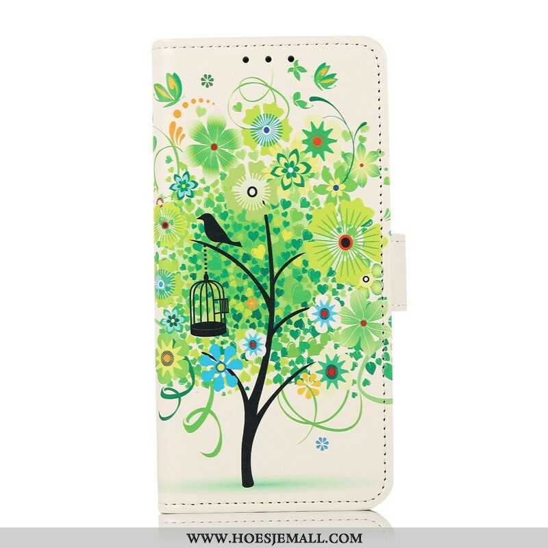 Folio-hoesje voor Samsung Galaxy S21 FE Bloeiende Boom