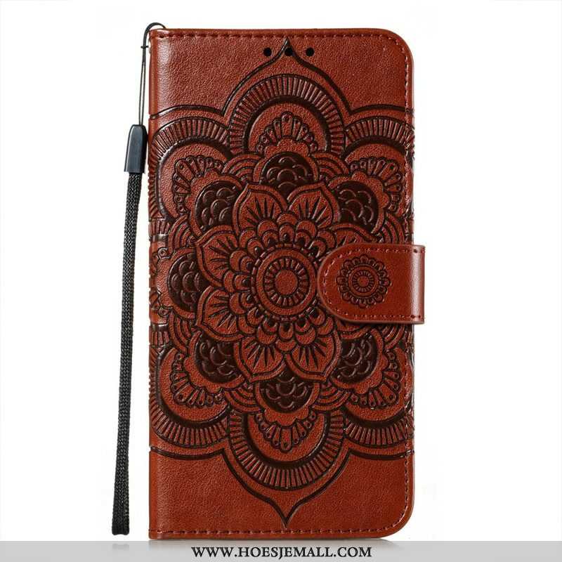 Folio-hoesje voor Samsung Galaxy S21 FE Volledige Mandala