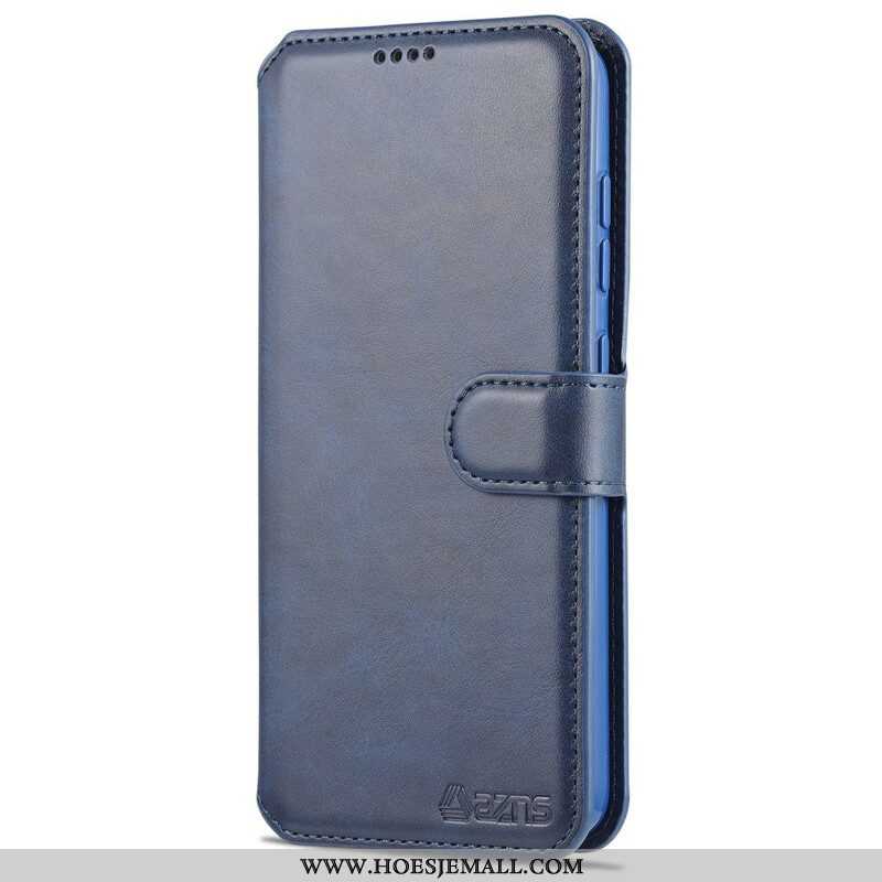 Leren Hoesje voor Samsung Galaxy S21 FE Azns Retro