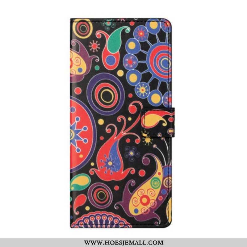 Folio-hoesje voor Samsung Galaxy S21 FE Galaxy-ontwerp