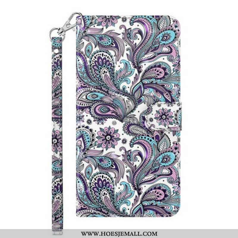 Folio-hoesje voor Samsung Galaxy S21 FE Chique Kant