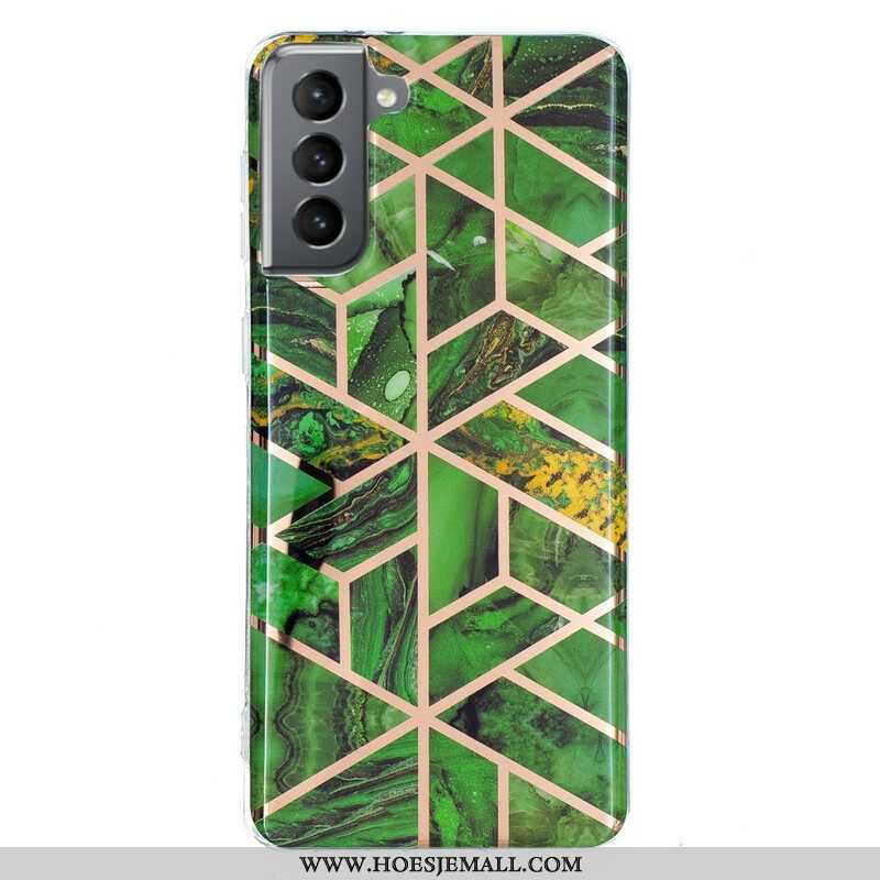 Hoesje voor Samsung Galaxy S21 FE Ultradesign Marmer