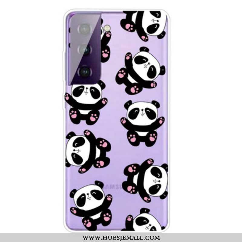 Telefoonhoesje voor Samsung Galaxy S21 FE Top Panda's Plezier