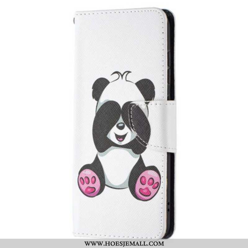 Folio-hoesje voor Samsung Galaxy S21 FE Panda-plezier