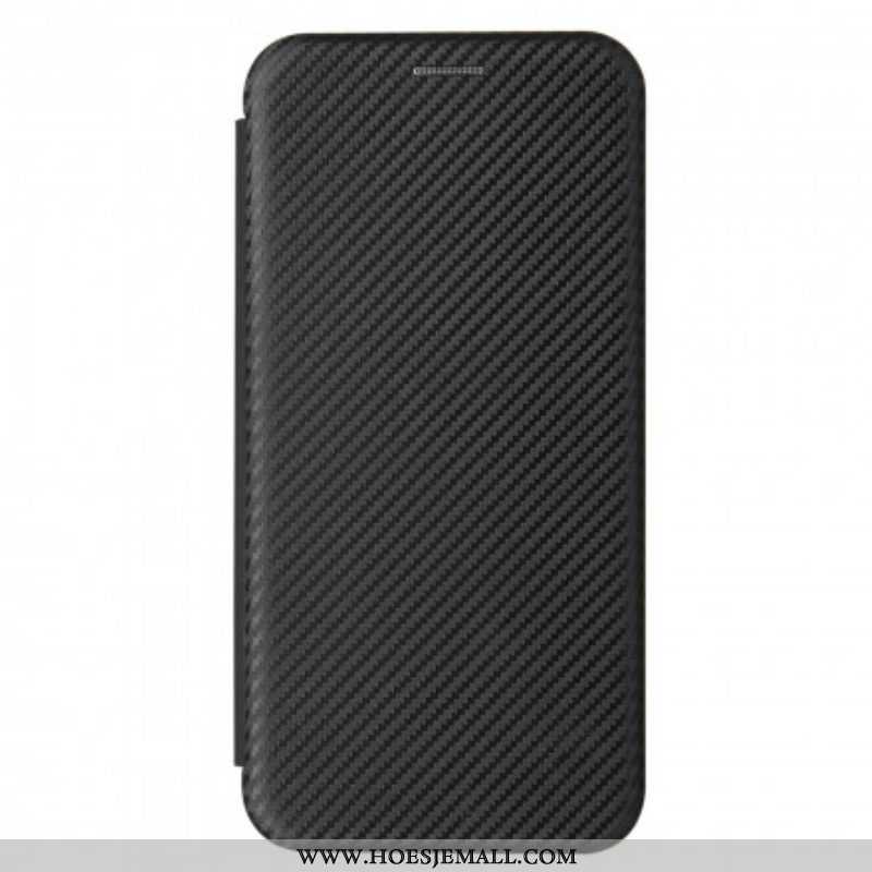 Bescherming Hoesje voor Samsung Galaxy S21 Plus 5G Folio-hoesje Koolstofvezel