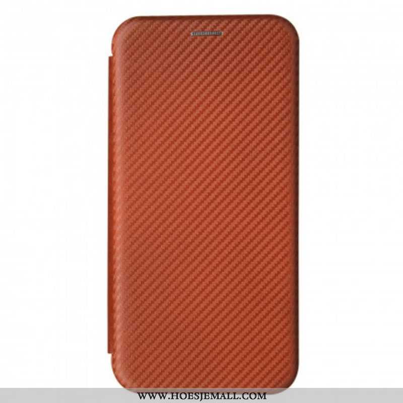 Bescherming Hoesje voor Samsung Galaxy S21 Plus 5G Folio-hoesje Koolstofvezel