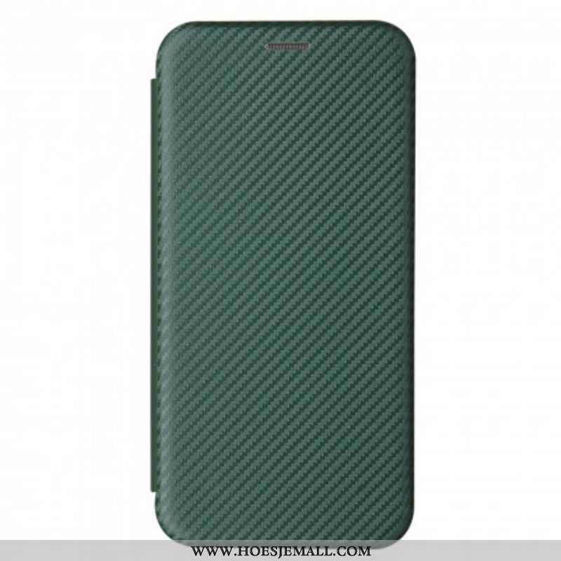 Bescherming Hoesje voor Samsung Galaxy S21 Plus 5G Folio-hoesje Koolstofvezel