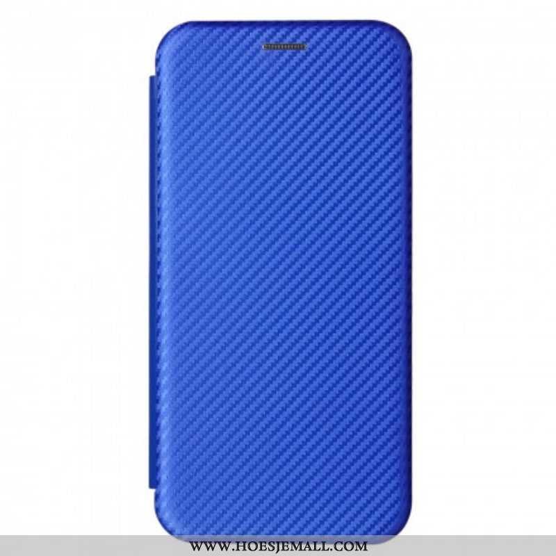 Bescherming Hoesje voor Samsung Galaxy S21 Plus 5G Folio-hoesje Koolstofvezel