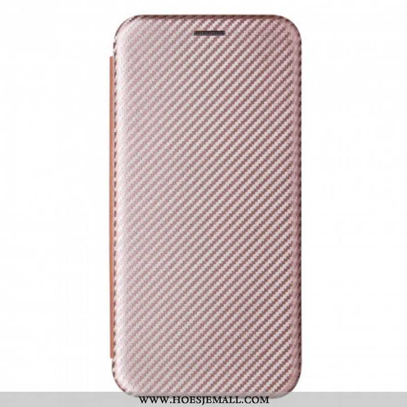 Bescherming Hoesje voor Samsung Galaxy S21 Plus 5G Folio-hoesje Koolstofvezel