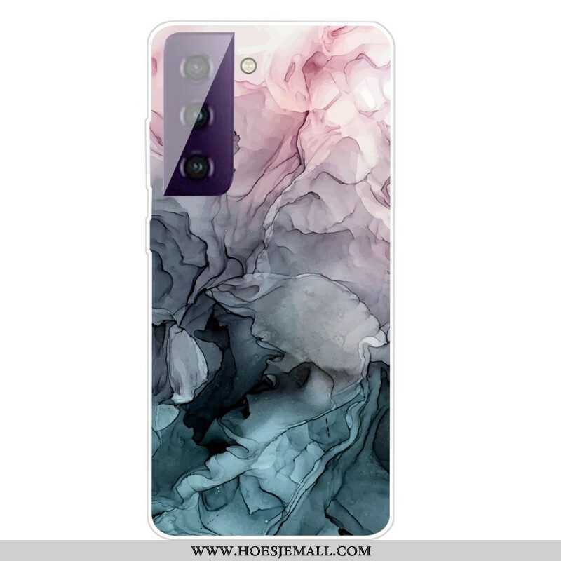 Hoesje voor Samsung Galaxy S21 Plus 5G Waterverf Kunstwerk