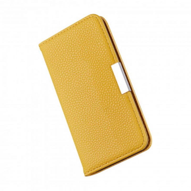 Bescherming Hoesje voor Samsung Galaxy S21 Plus 5G Folio-hoesje Imitatieleer Litchi Ultra Chic