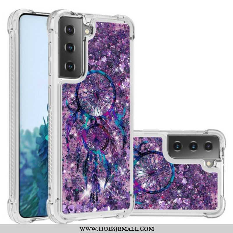 Hoesje voor Samsung Galaxy S21 Plus 5G Glitter Dromenvanger