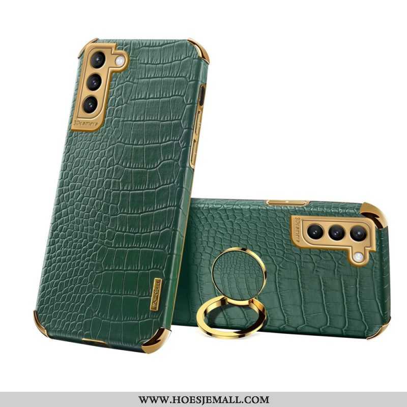 Hoesje voor Samsung Galaxy S21 Plus 5G X-case Krokodillenleer-effect