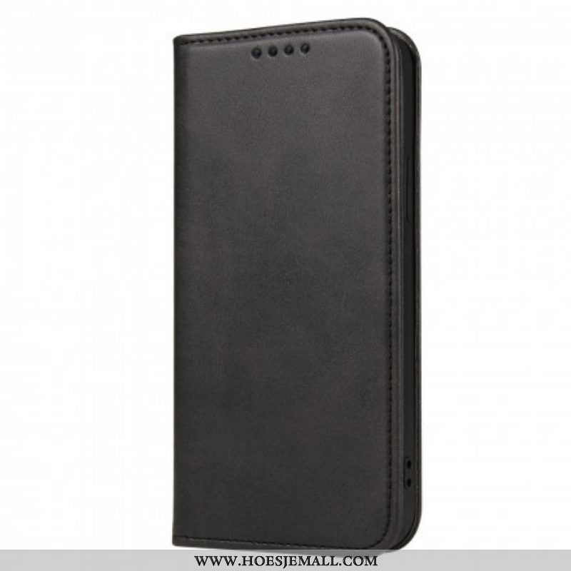 Bescherming Hoesje voor Samsung Galaxy S21 Ultra 5G Folio-hoesje Ledereffect Business Style Plus