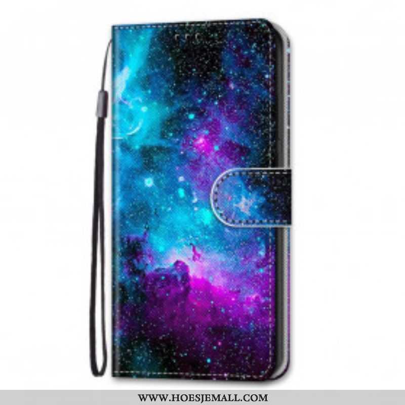 Folio-hoesje voor Samsung Galaxy S21 Ultra 5G Kosmische Hemel