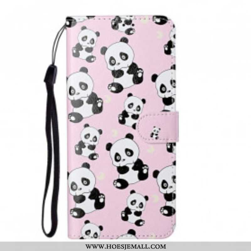 Folio-hoesje voor Samsung Galaxy S21 Ultra 5G Welke Panda's