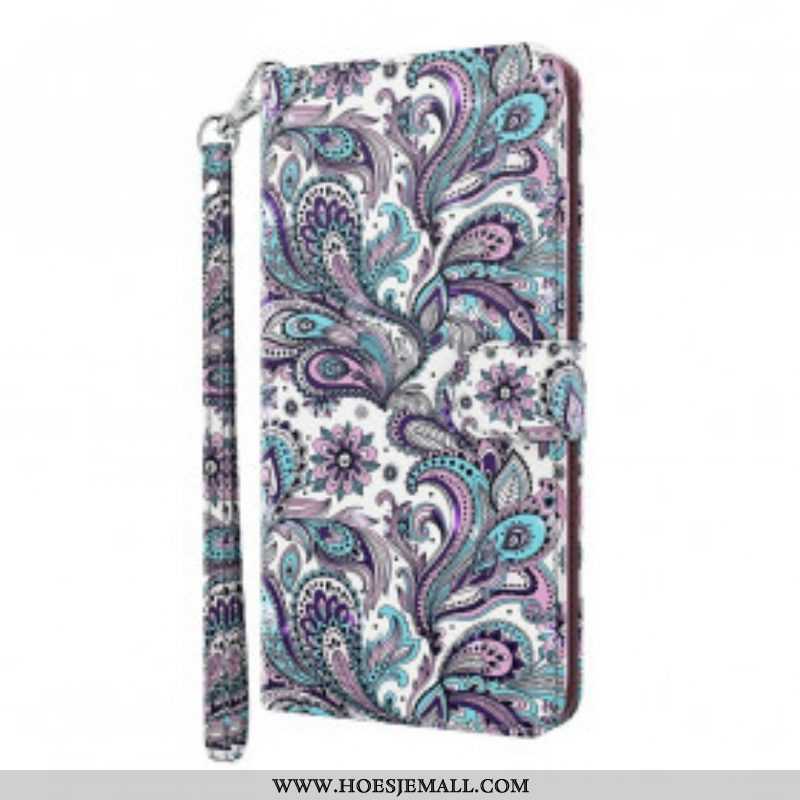 Folio-hoesje voor Samsung Galaxy S21 Ultra 5G Chique Kant