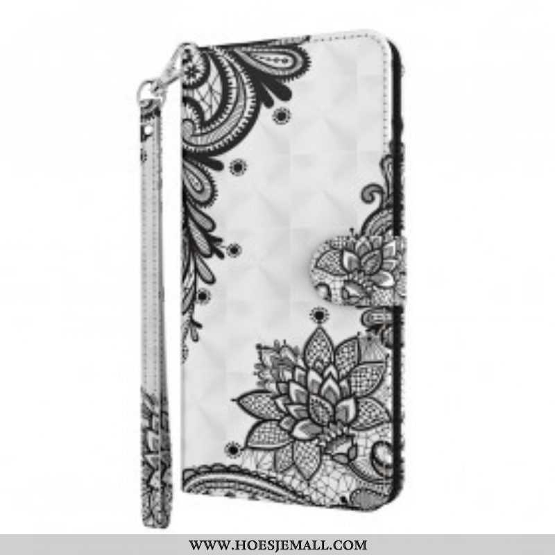 Folio-hoesje voor Samsung Galaxy S21 Ultra 5G Chique Kant