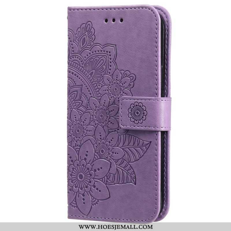 Folio-hoesje voor Samsung Galaxy S22 5G Bloemmandala