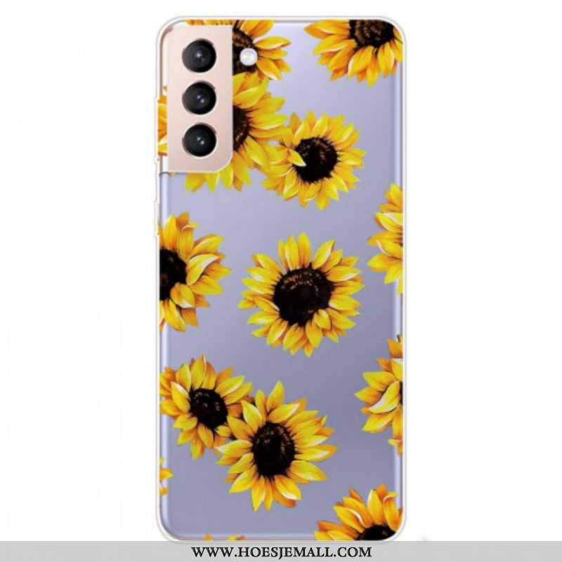 Hoesje voor Samsung Galaxy S22 5G Zonnebloemen
