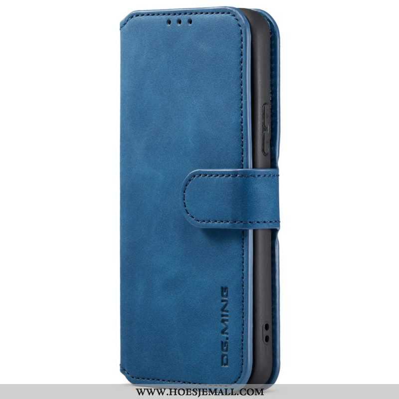 Folio-hoesje voor Samsung Galaxy S22 5G Dg.ming Retro