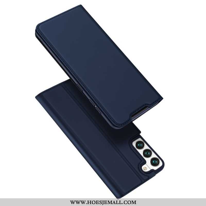 Bescherming Hoesje voor Samsung Galaxy S22 5G Folio-hoesje Skinpro Dux Ducis