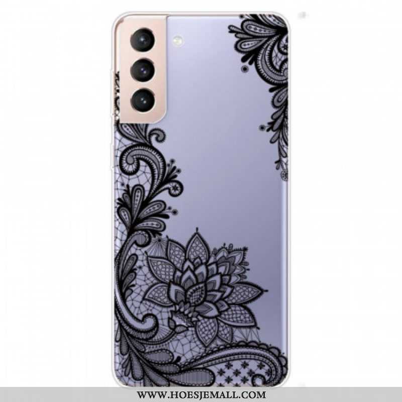 Hoesje voor Samsung Galaxy S22 5G Prachtig Kant