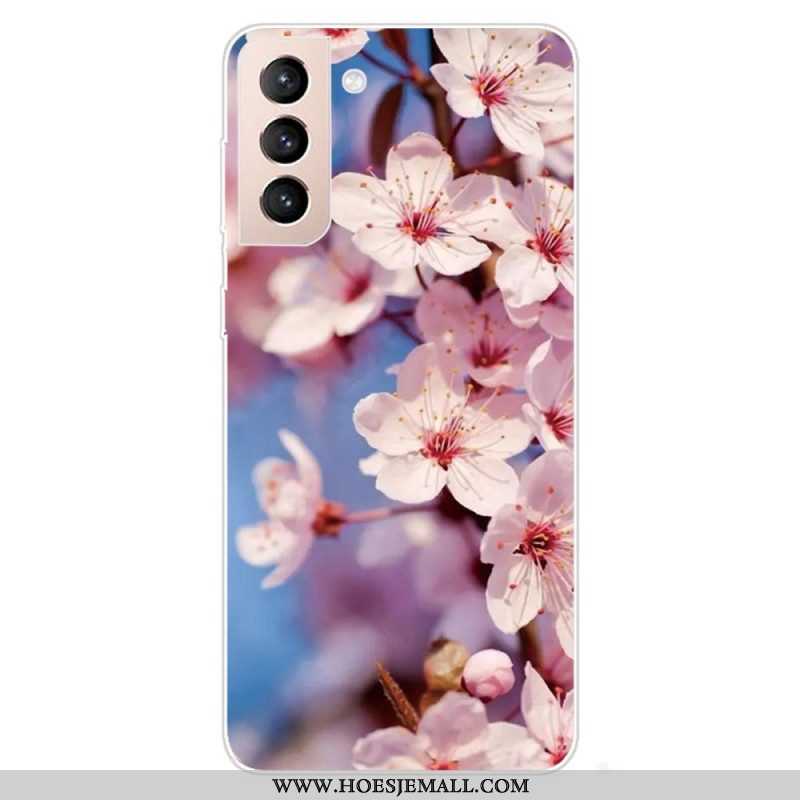 Telefoonhoesje voor Samsung Galaxy S22 5G Realistische Bloemen