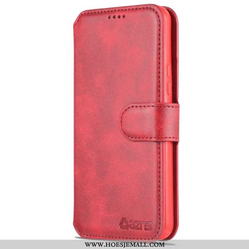 Folio-hoesje voor Samsung Galaxy S22 5G Azns Retro