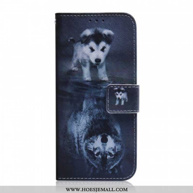 Leren Hoesje voor Samsung Galaxy S22 5G Ernesto De Wolf