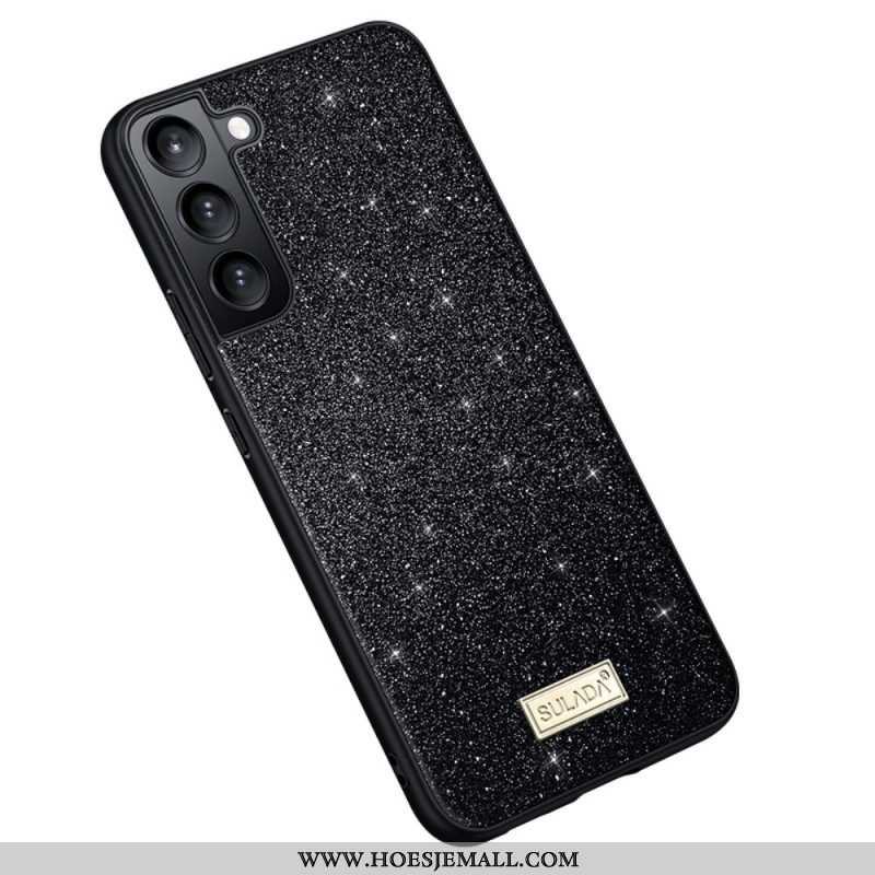 Hoesje voor Samsung Galaxy S22 5G Sulada-pailletten